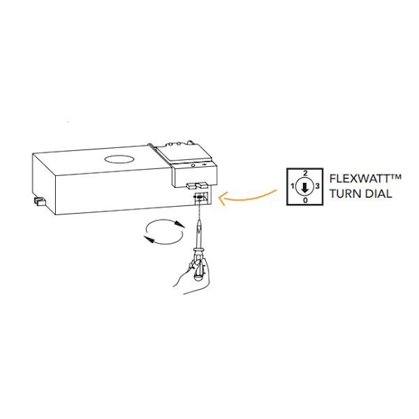 9" 6-22 watt 120/277 volt CCT Selectable Dimmable LED Retrofit Kit 4