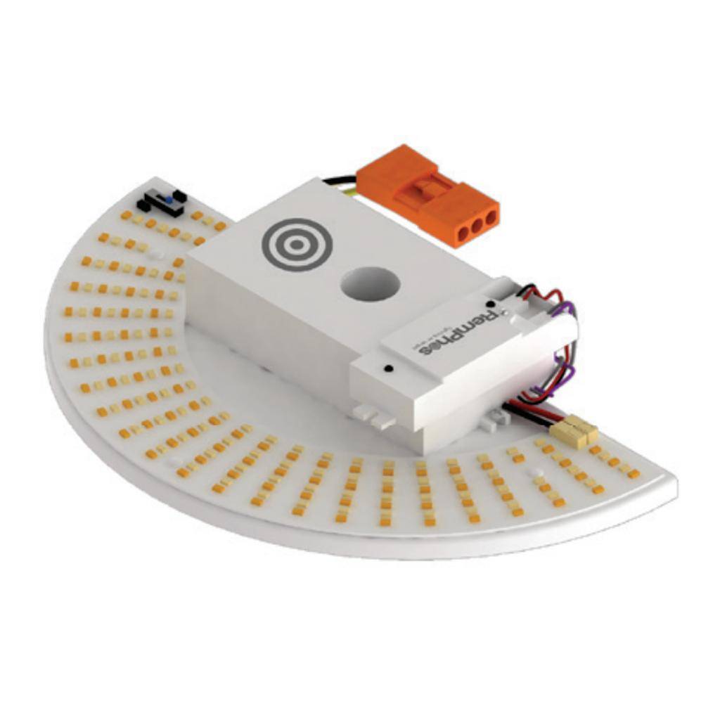 9" 6-15 watt 120/277 volt CCT Selectable Dimmable LED Retrofit Kit 1