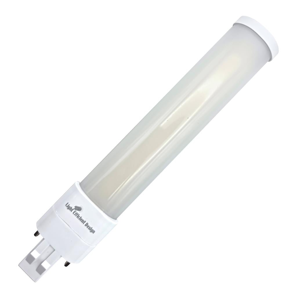 5.5 watt 120/277 volt PL 2-Pin Base CCT Selectable Ballast Compatible LED 1