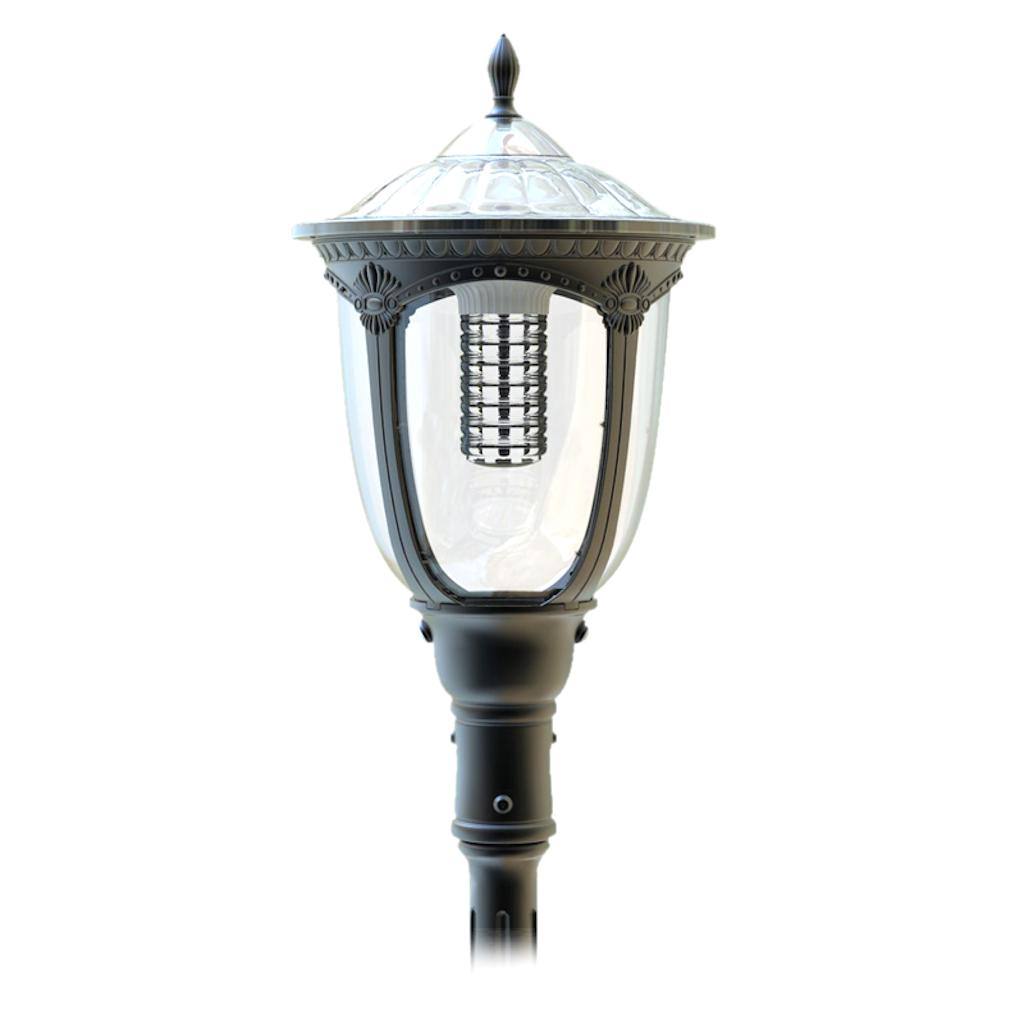 20 watt 4000K Cool White Black LED Solar Flood Light 1