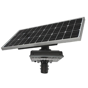 30 watt 4000K Cool White Black Dimmable LED Solar Area Light 1