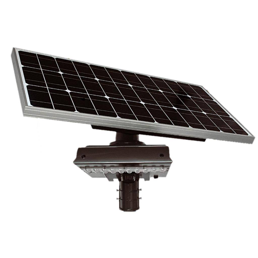 30 watt 5000K Daylight Black Non-Dimmable LED Solar Area Light 1