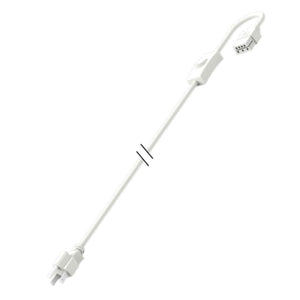 2' Light Efficient Design Linear LED Strip Light Power Cable With Switch 1