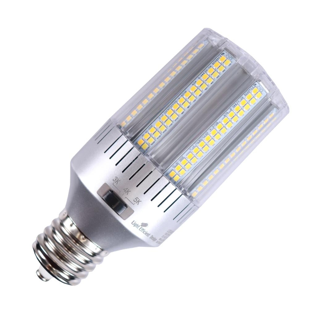 12/18/24 watt 120/277 volt Exclusionary Mogul Screw Base CCT Selectable LED 1