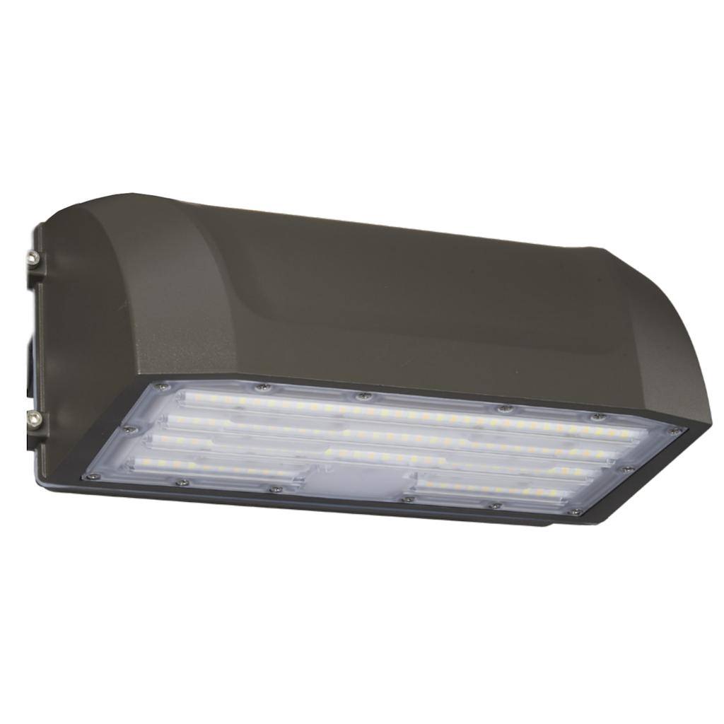 80 watt 120/277 volt CCT Selectable Full Cutoff Dimmable Wall Pack LED 1