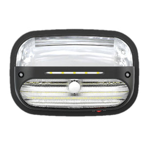 20 watt 4000K Cool White Non-Dimmable Solar Wall Pack LED 1