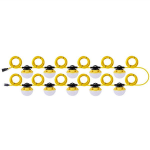100' 120 watt LED Temporary Light String 1