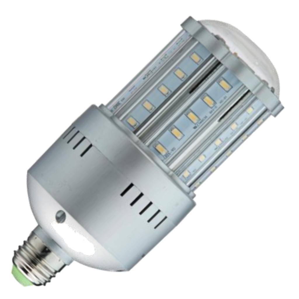24 watt 347 volt Corn Cob Medium Screw Base 3000K Natural White LED 1