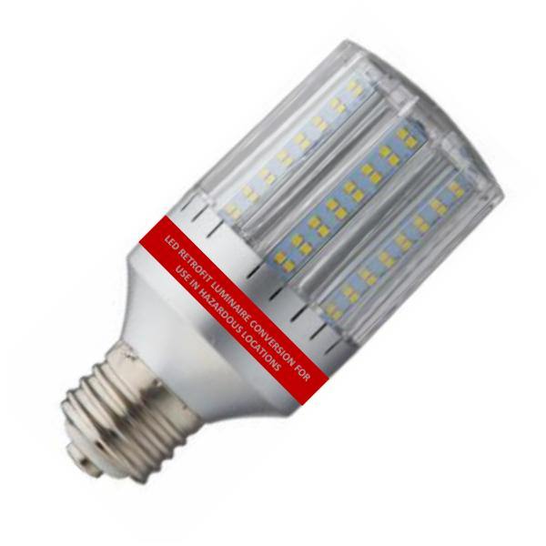 24 watt 120/277 volt Exclusionary Mogul Screw Base 5700K Non-Dimmable LED 1