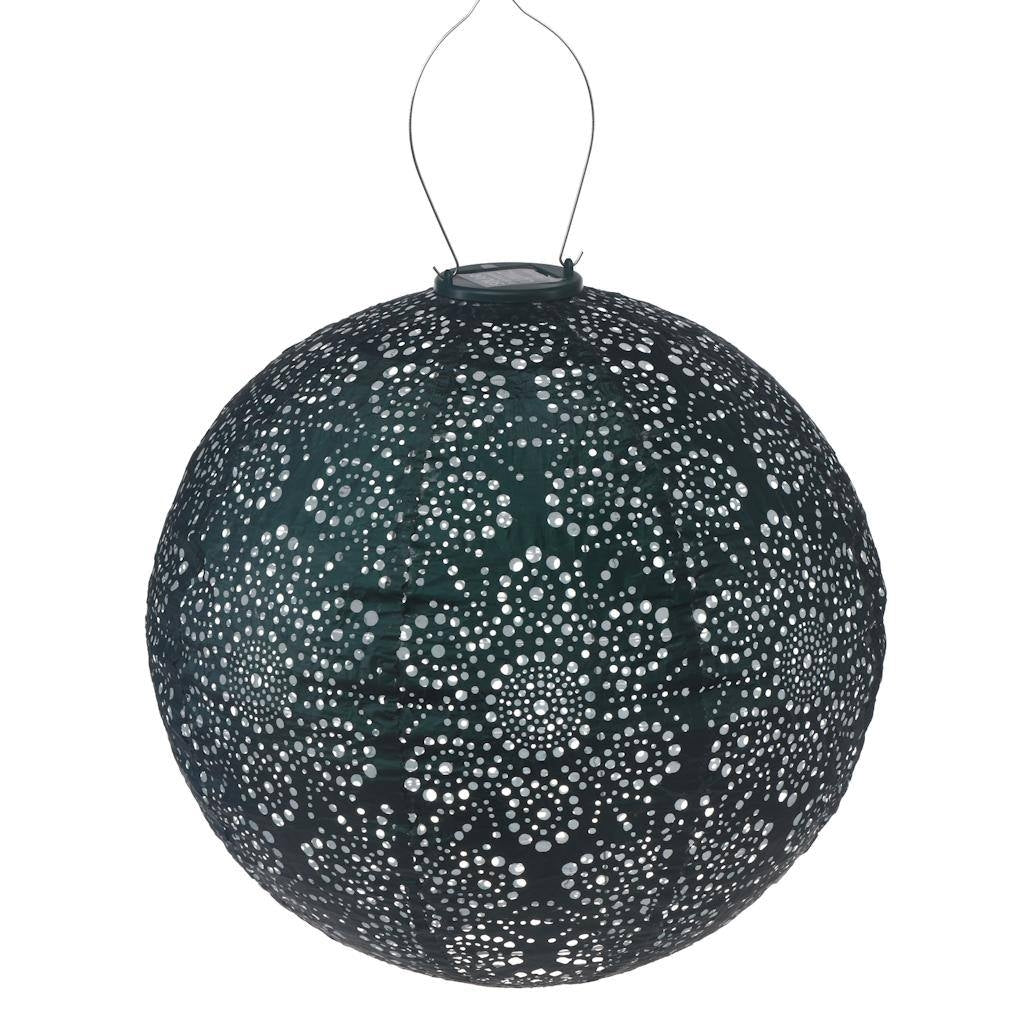 15.1" Round Fiore Green Battery Operated Dimmable LED 1