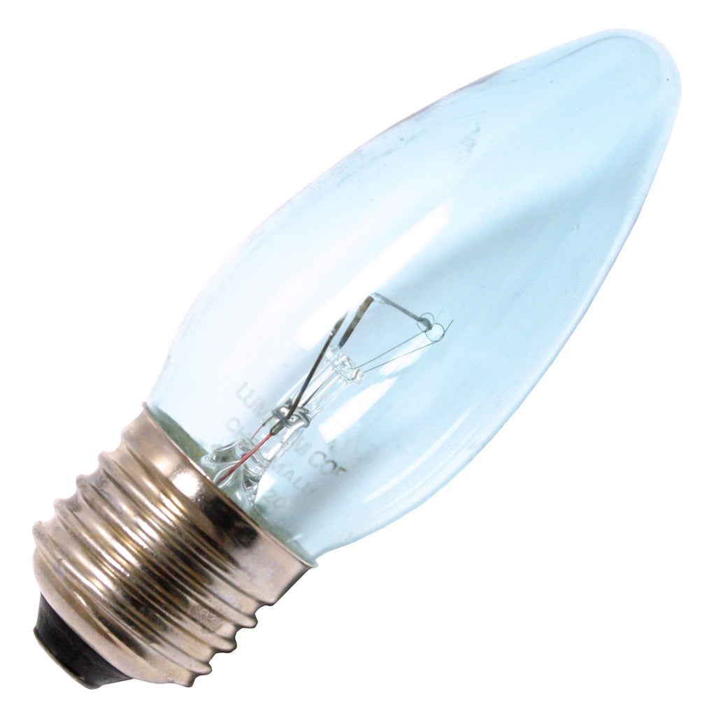 25 watt 120 volt B10 Medium Screw Base Clear 1