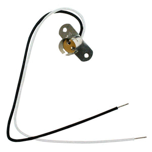 Incandescent Double Contact Bayonet Lampholder w/ 12" Leads 1