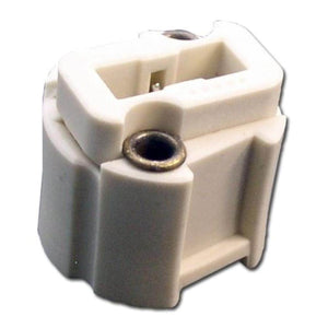 Porcelain Halogen G9 Base Lampholder 2-Hole Mount 1
