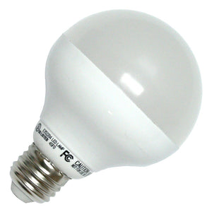 6 watt 120 volt G25 Medium Screw Base 2700K Warm White Dimmable LED 1