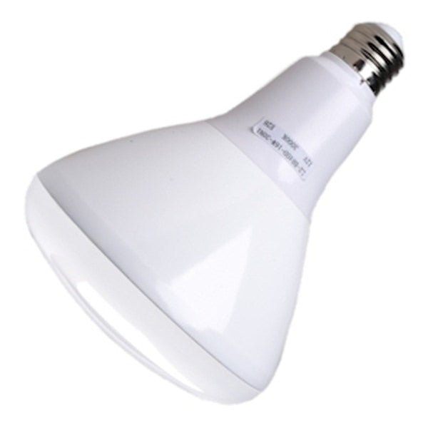 17 watt 120 volt BR40 Medium Screw Base 3000K Natural White Dimmable Flood LED 1
