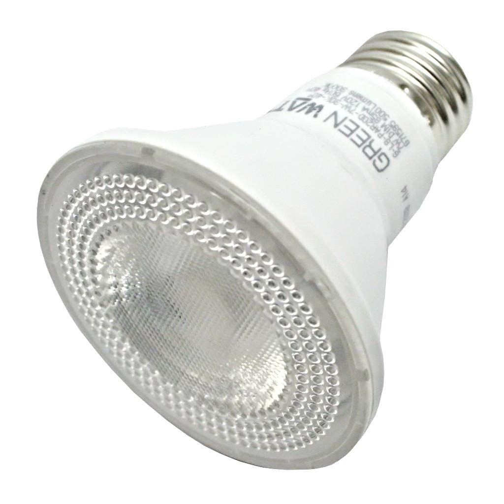 7 watt 120 volt PAR20 Medium Screw Base 3000K Dimmable LED 1