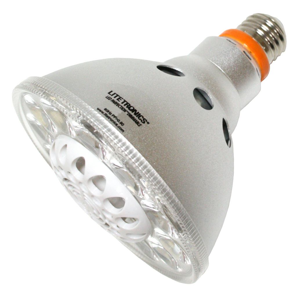 10 watt 100/240 volt PAR38 Medium Screw Base 5000K Daylight Dimmable LED 1