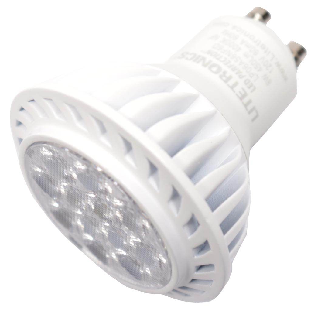 6 watt 120 volt MR16 Twist and Lock Base 4000K Cool White LED 1