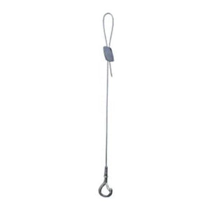 5' Aircraft Cable with Cable Lock and Snap Lock Hook 1