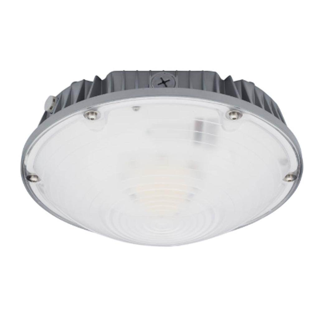 11" 59 watt 120/277 volt 4000K Cool White Dimmable LED Garage Light With Sensor 1