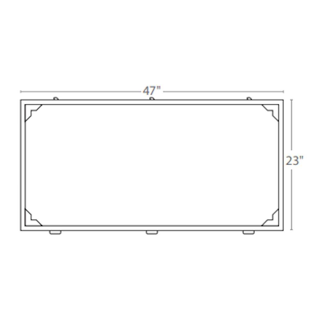 2' x 4' Troffer Frame 1