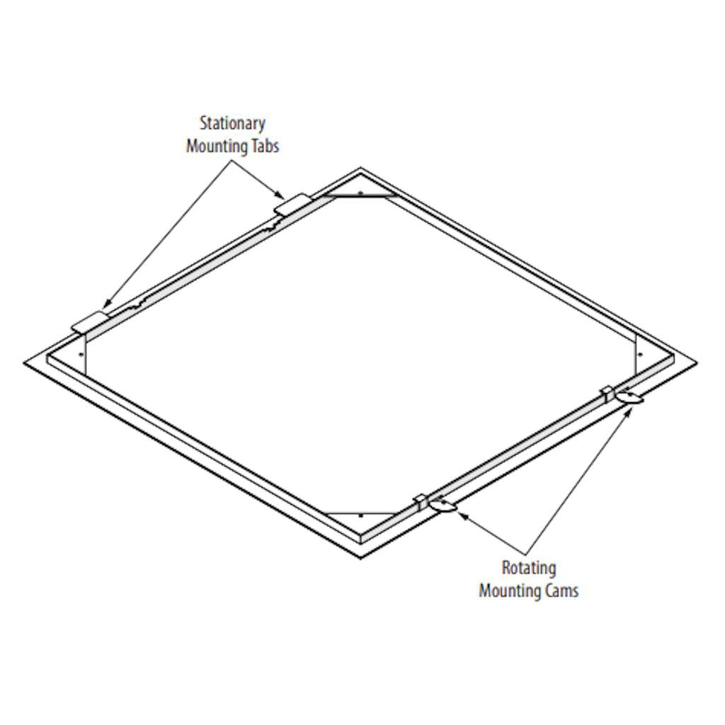 2' x 2' Troffer Frame 1