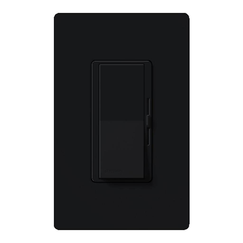 120 volt Midnight Toggler Single-Pole / 3-Way LED / Incandescent Wall Dimmer Switch 1