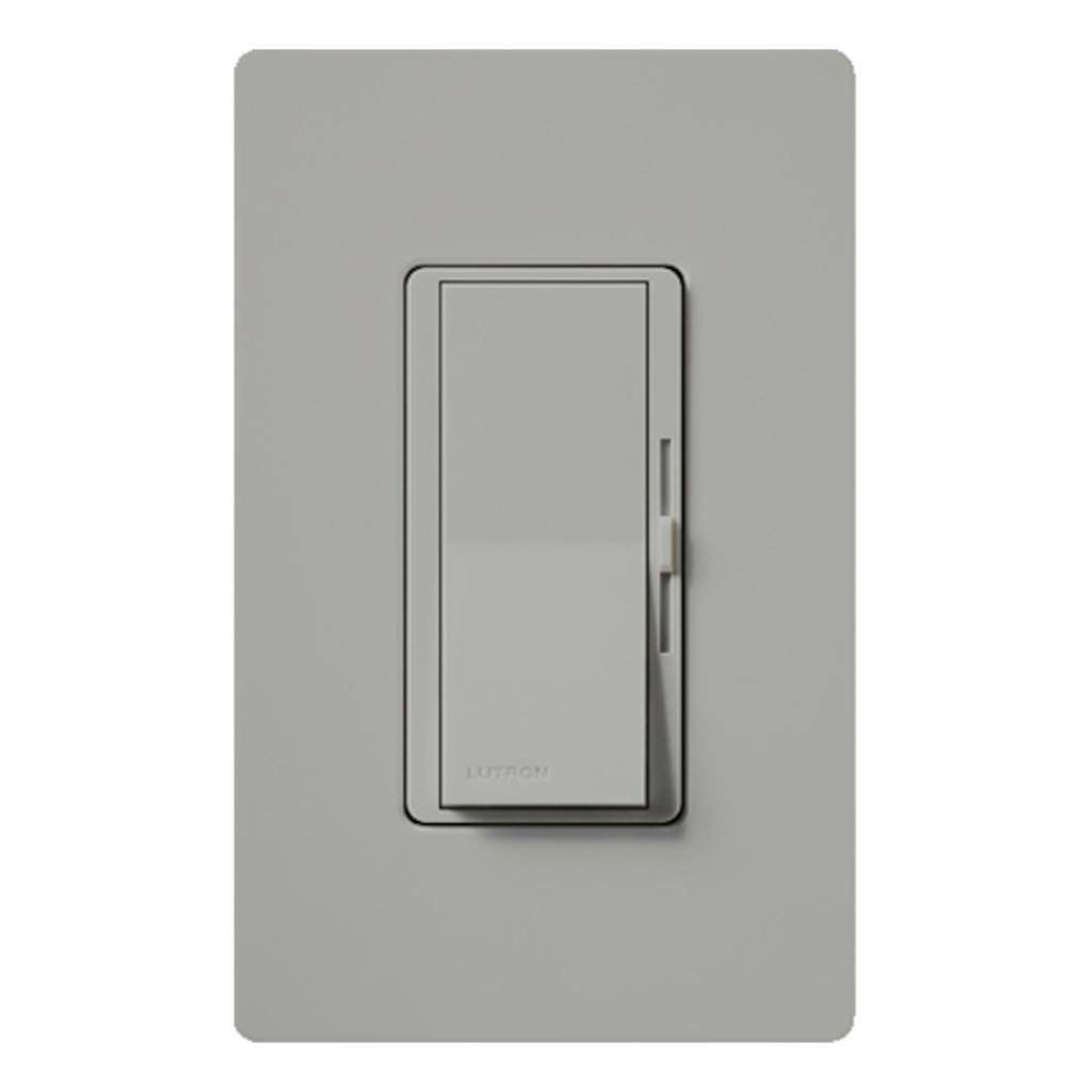 120 volt Gray Toggler Single-Pole / 3-Way LED / Incandescent Wall Dimmer Switch 1