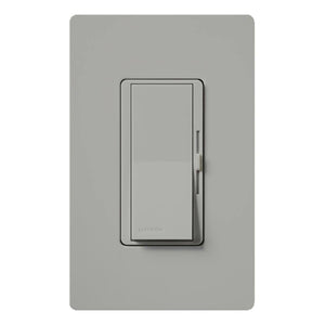 120 volt Gray Toggler Single-Pole / 3-Way LED / Incandescent Wall Dimmer Switch 1