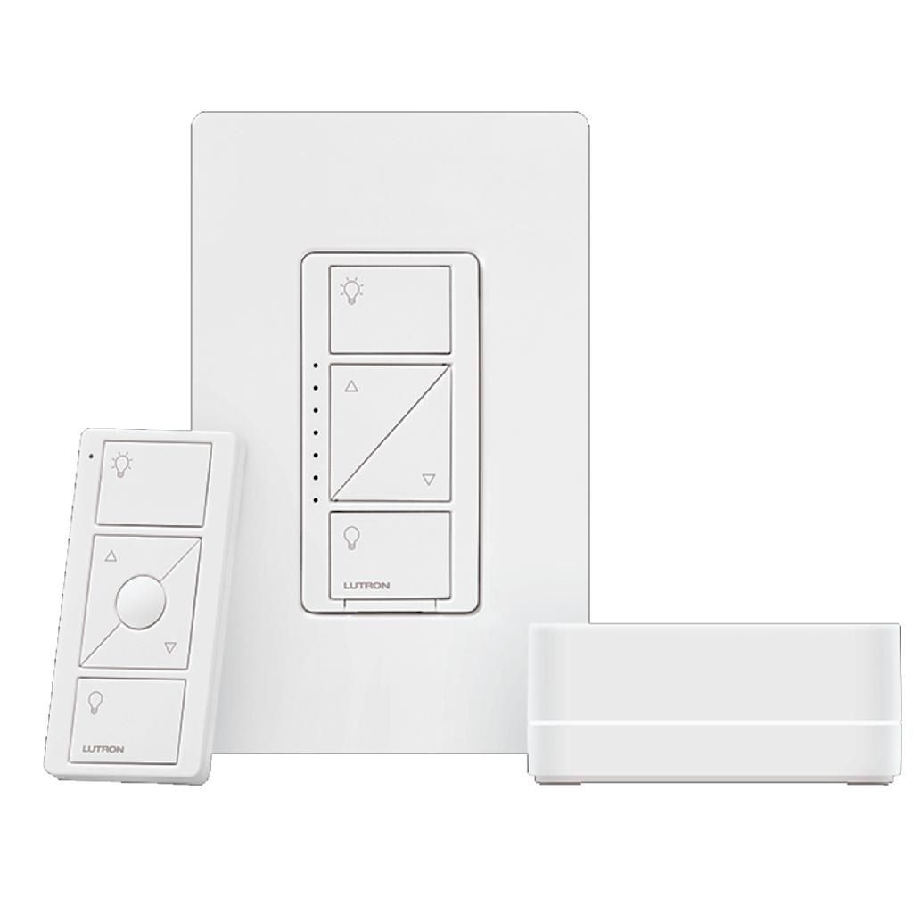 In-Wall White Smart Dimmer Switch Kit 1