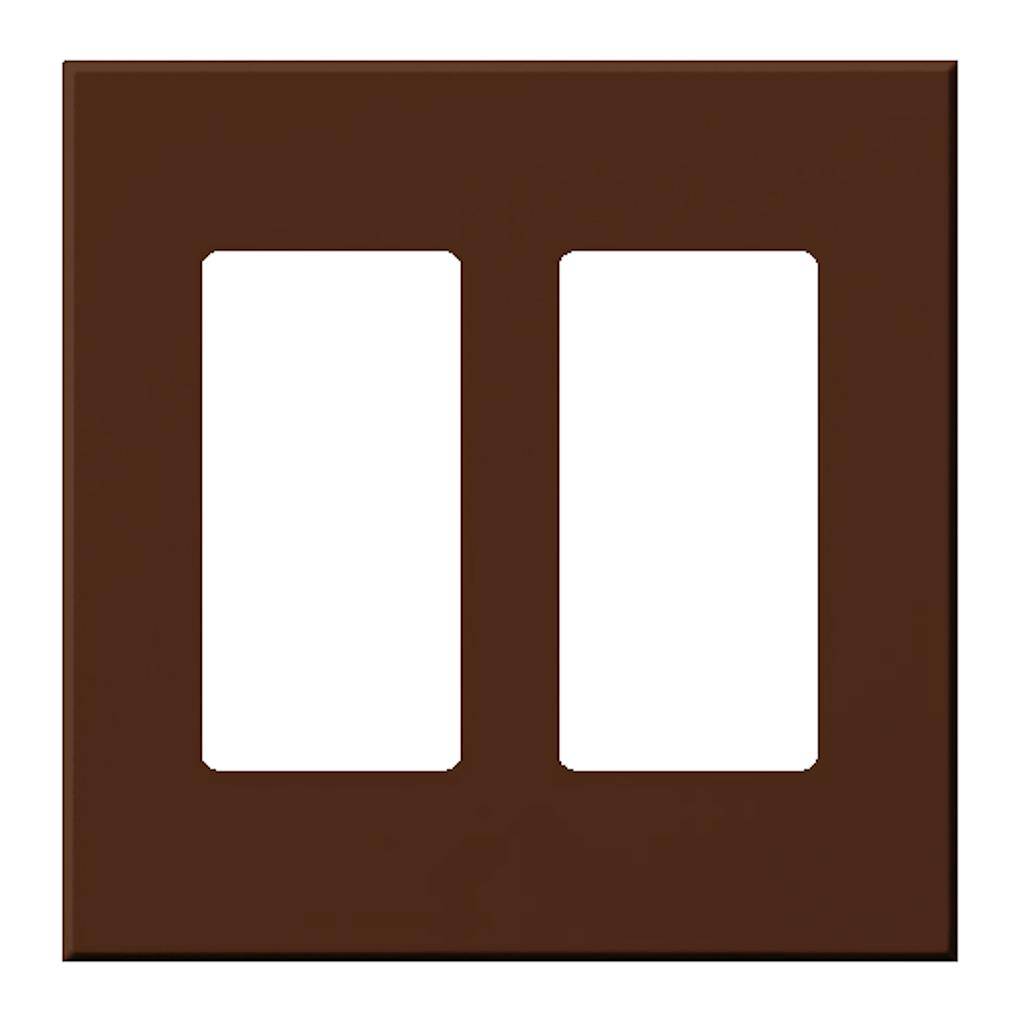 2-Gang Sienna Wallplate 1