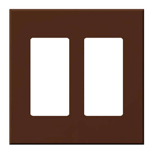 2-Gang Sienna Wallplate 1