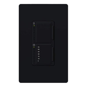 120 volt Single Pole Midnight Dual Dimmer and Timer 1