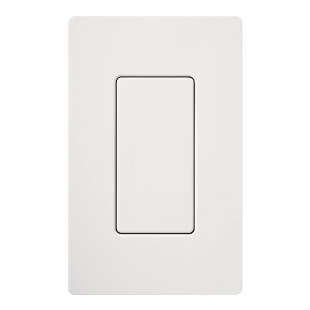 1-Gang White Gloss Wallplate Insert 1