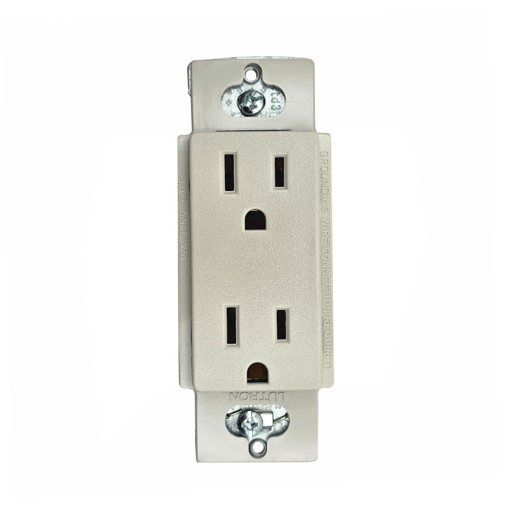 Taupe 15 amp 120 volt Receptacle Outlet 1