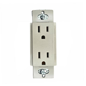 Taupe 15 amp 120 volt Receptacle Outlet 1