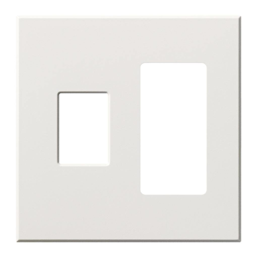 2-Gang White Wallplate 1