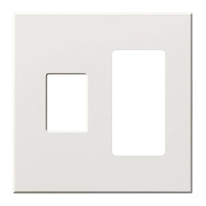 2-Gang White Wallplate 1
