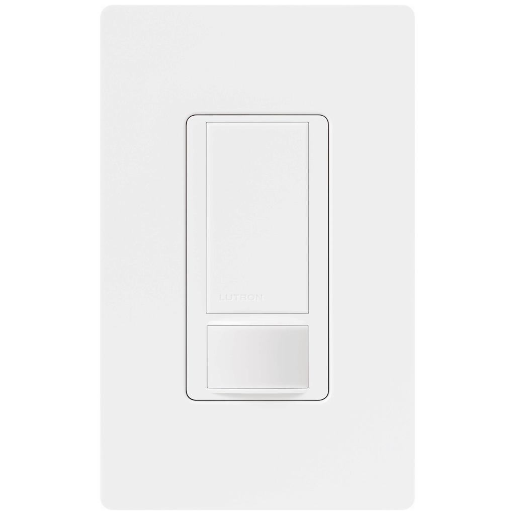 120/277 volt White In-Wall Switch Occupancy and Vacancy Sensor 1
