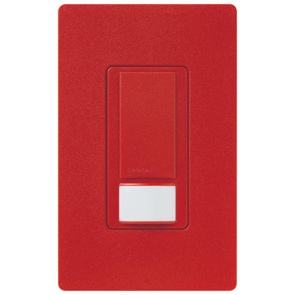120 volt Hot Red In-Wall Switch Vacancy Sensor 1
