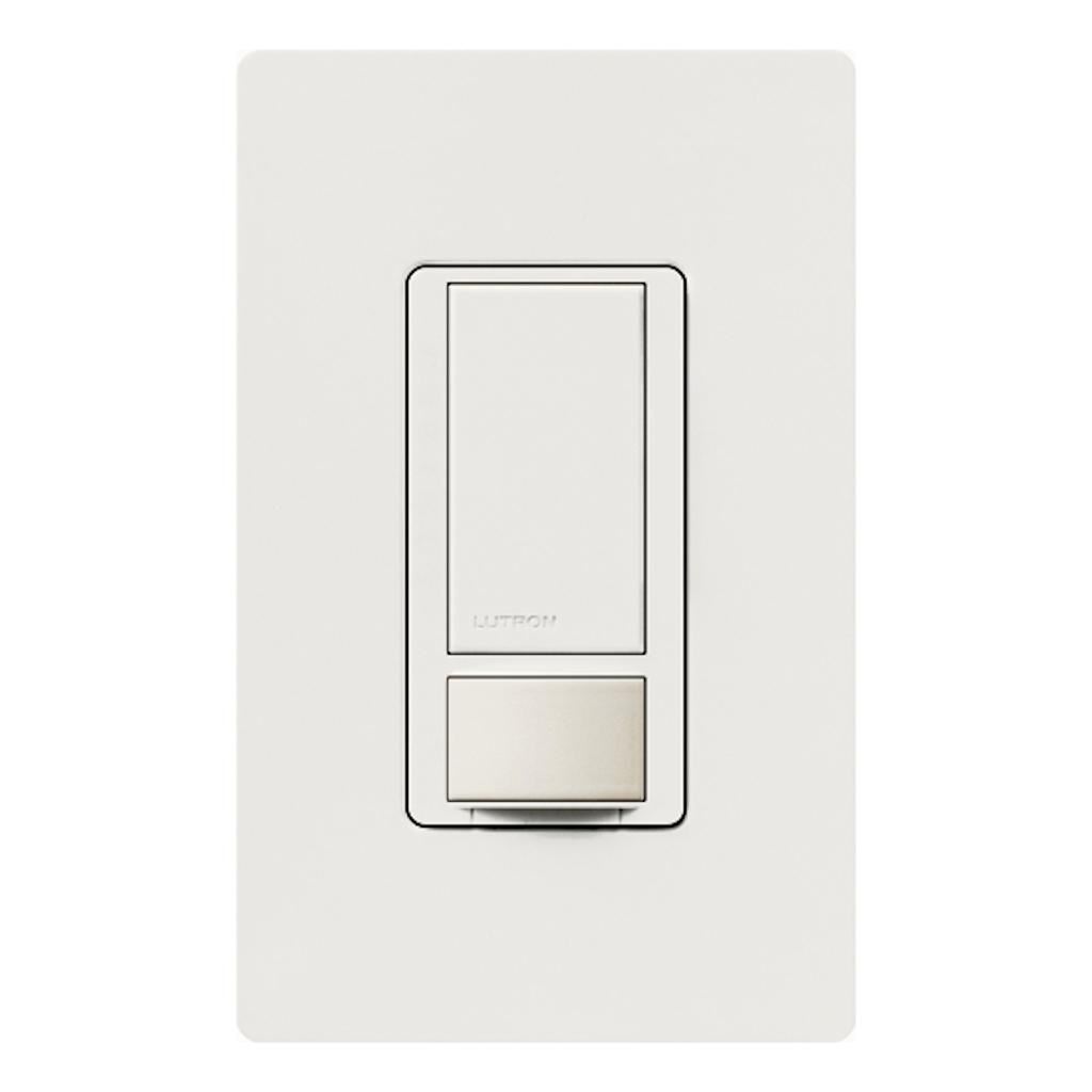 120/277 volt White In-Wall Switch Occupancy and Vacancy Sensor 1
