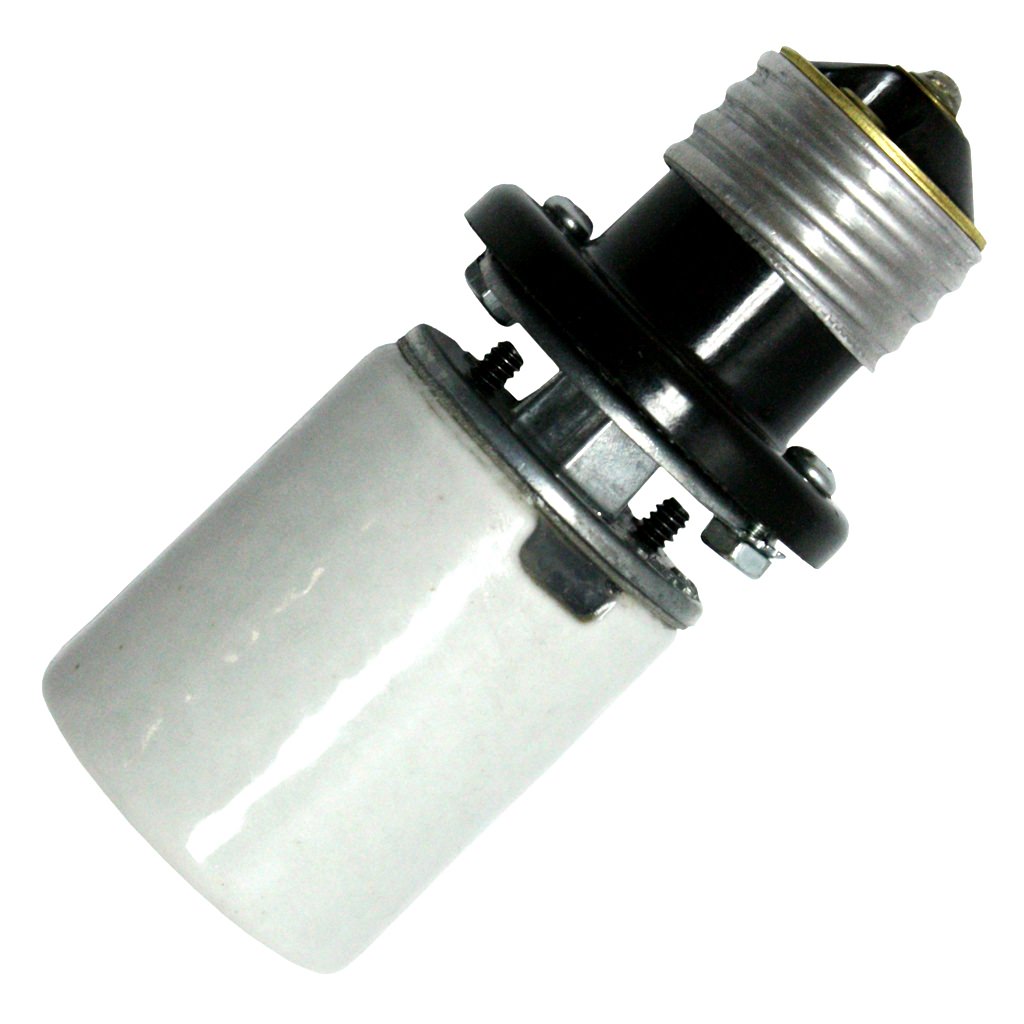 Medium Screw (E26) Base Socket Extender (Extends Bulb 2.5") 1