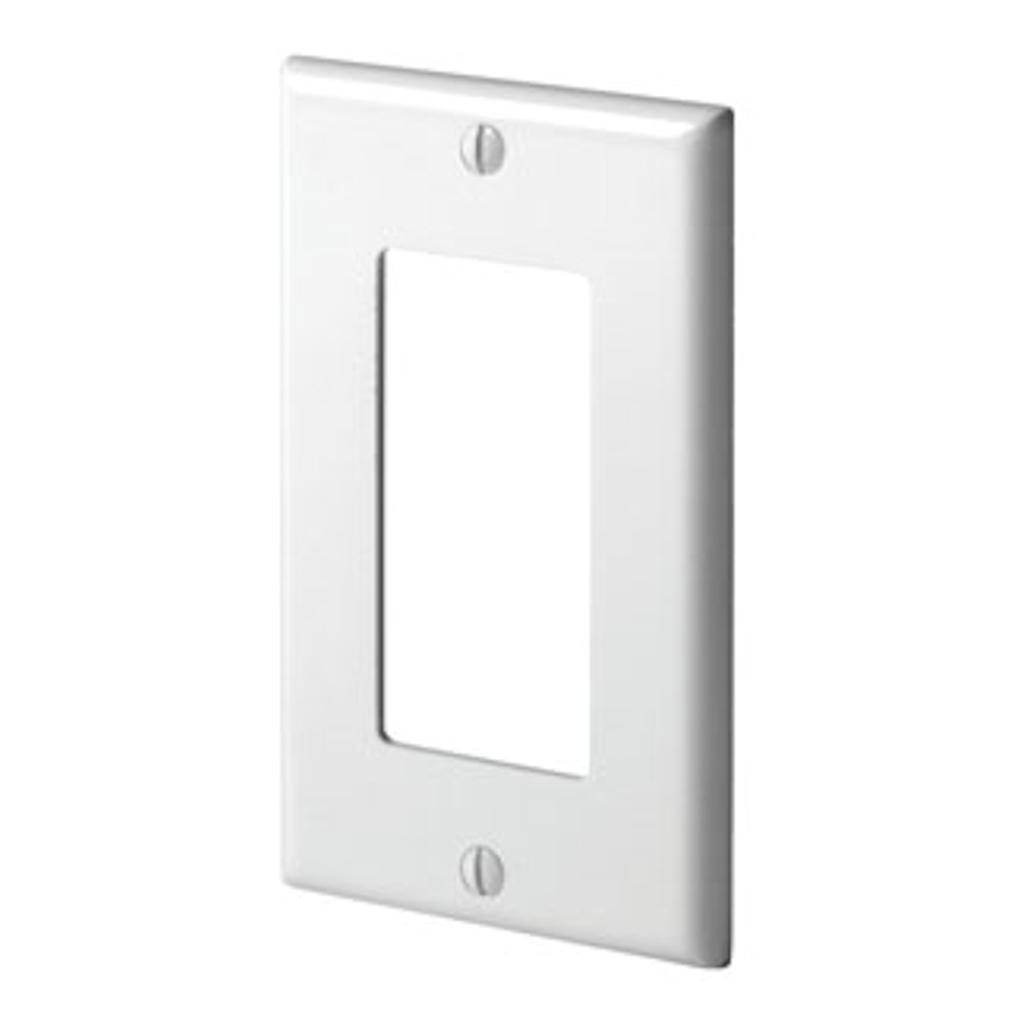 1-Gang White Gloss Wallplate 1