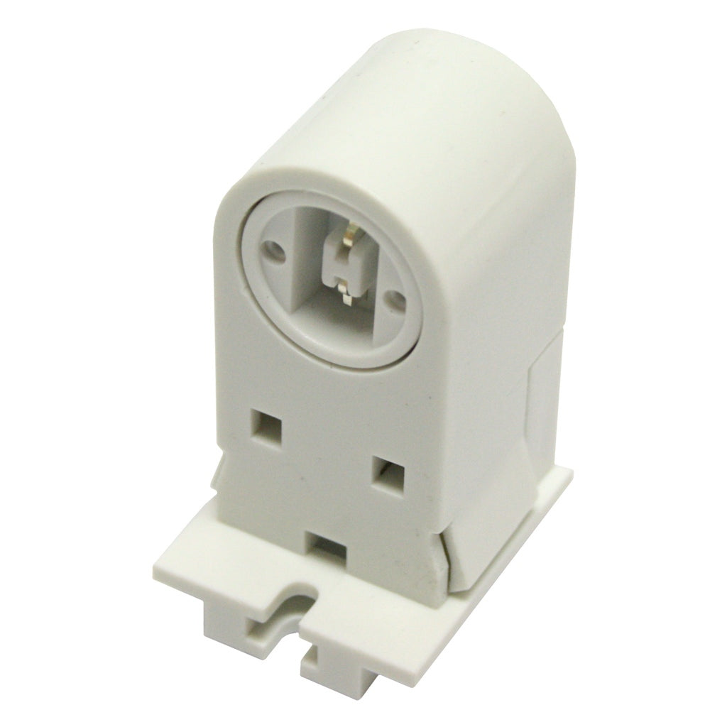 Very High Output Vertical Slide On Fixed Fluorescent Lampholder End 1