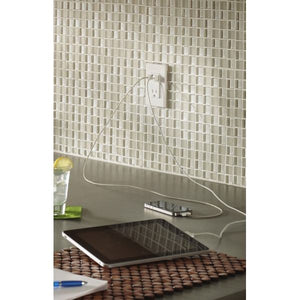 Black 3-prong Snap-in Receptacle 2