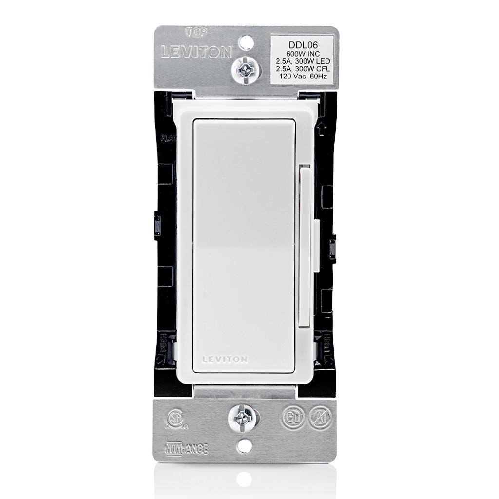 120/277 volt Single Pole/3-Way Electronic Low-Voltage Preset Dimmer 1