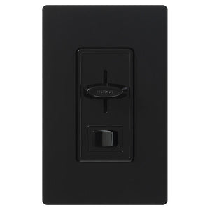 120 volt Black Single Pole / 3-Way LED / Incandescent Wall Dimmer Switch 1