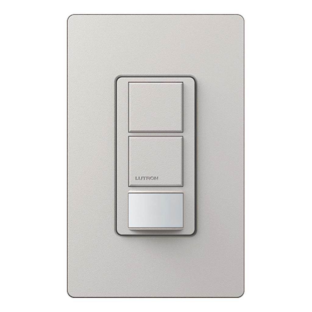 120/277 volt Taupe In-Wall Switch Occupancy and Vacancy Sensor 1