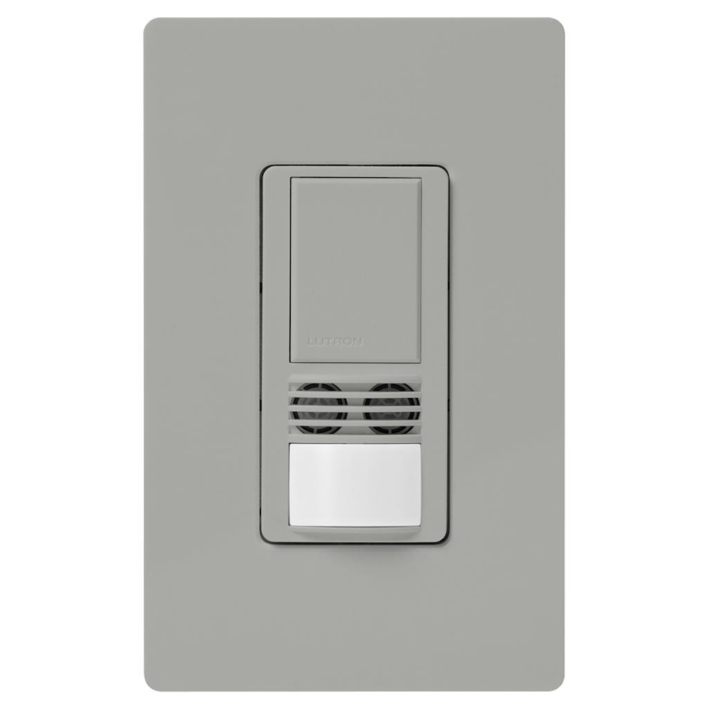 120/277 volt Gray In-Wall Switch Occupancy and Vacancy Sensor 1
