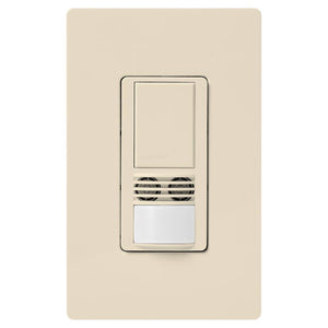 120/277 volt Light Almond In-Wall Switch Occupancy and Vacancy Sensor 1
